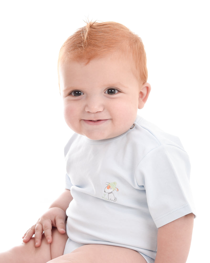 Baby Bodies Short Sleeve with Embroidery Design